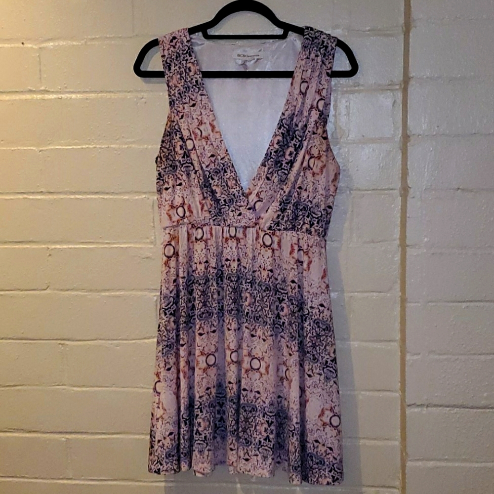 BCBGeneration Pink Print Dress